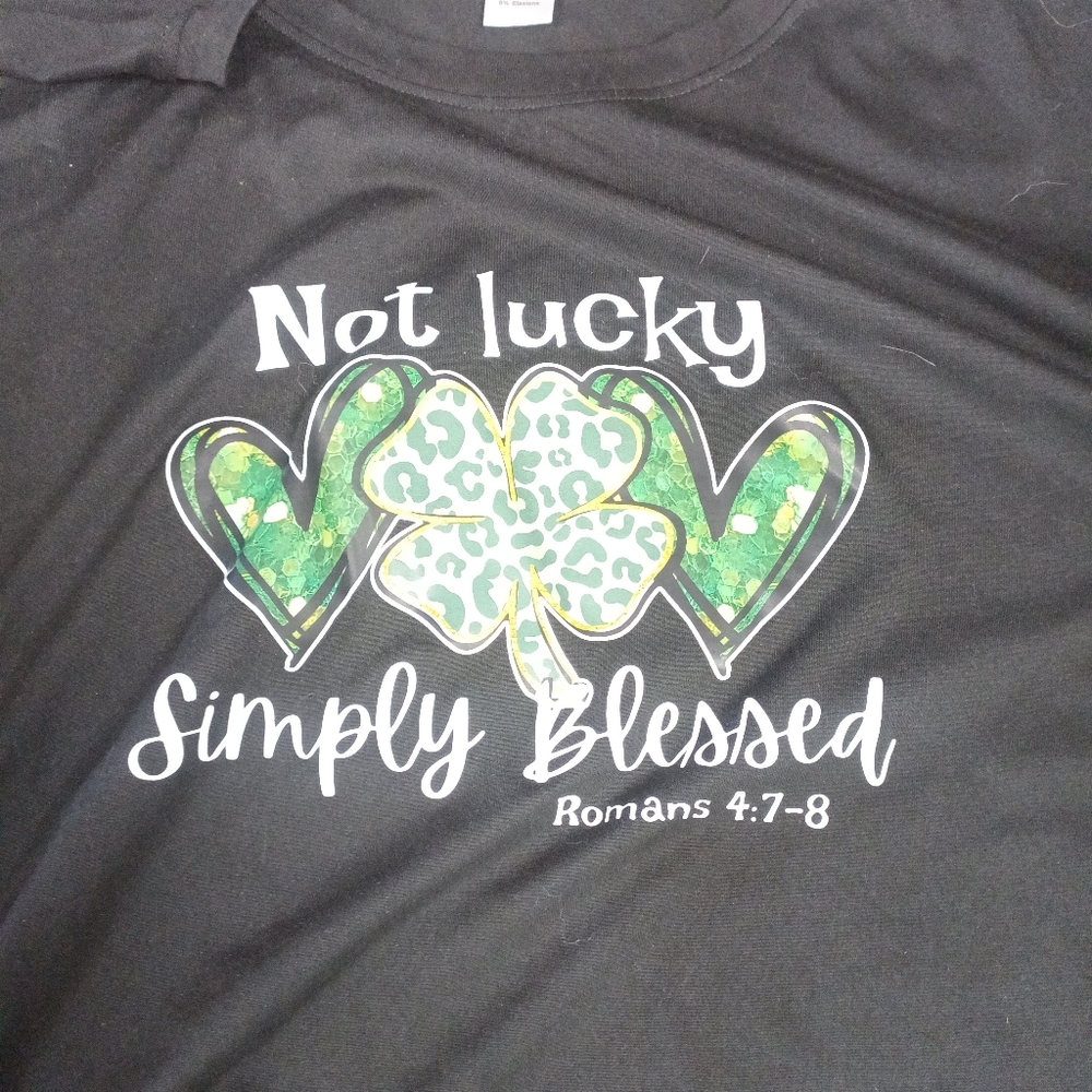 Long sleeve st Patrick themed shirt
